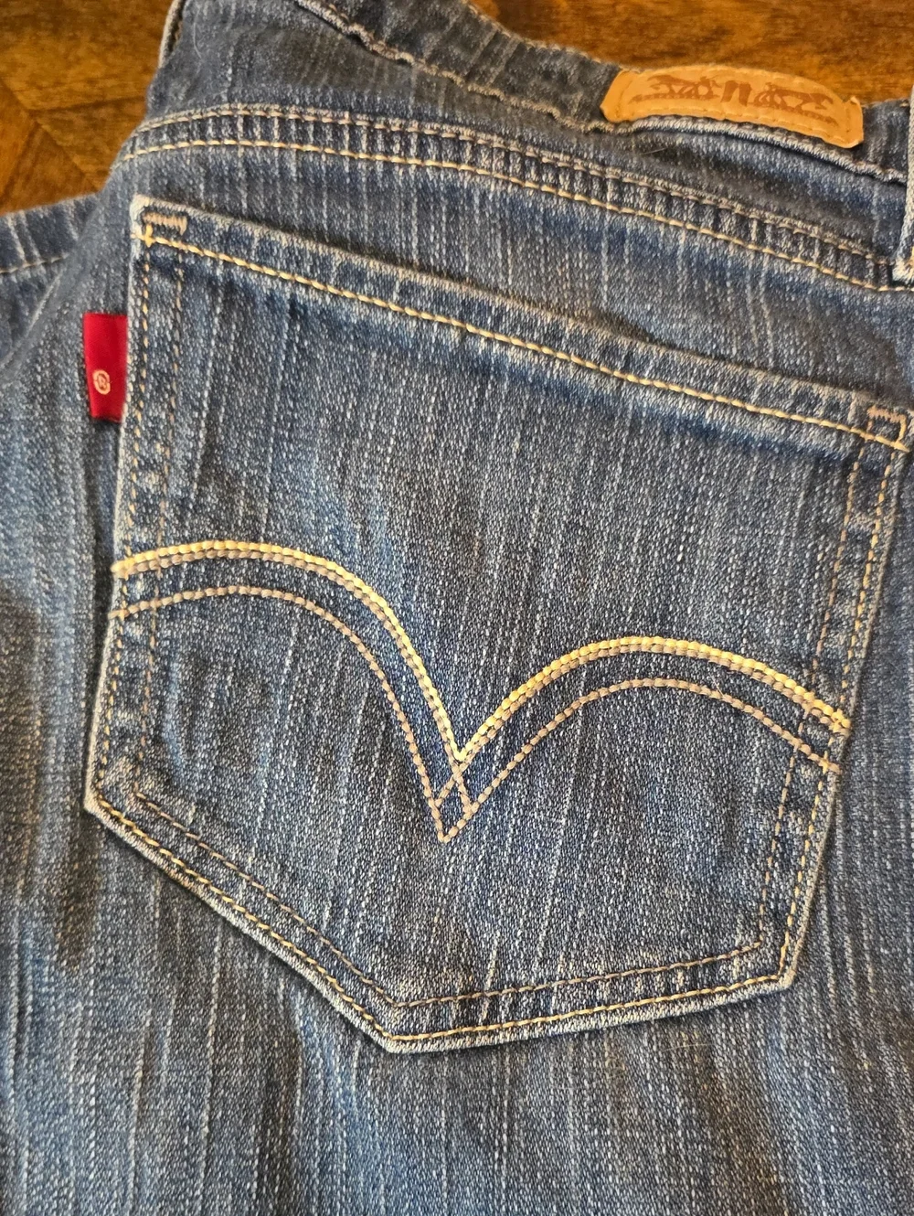 Levi's Blue Denim Jeans - Bootcut
